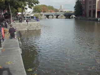 Bristol Bridge and Glass Boat section